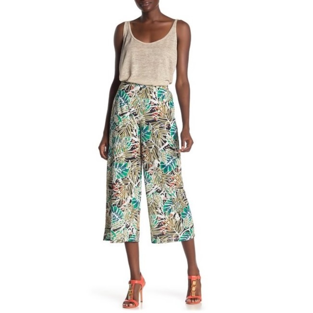 ECI Knit Floral Pants